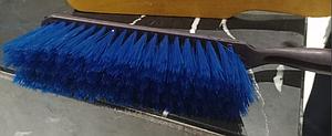 CARPET BRUSH SOFT PLASTIC HANDLE BLUE