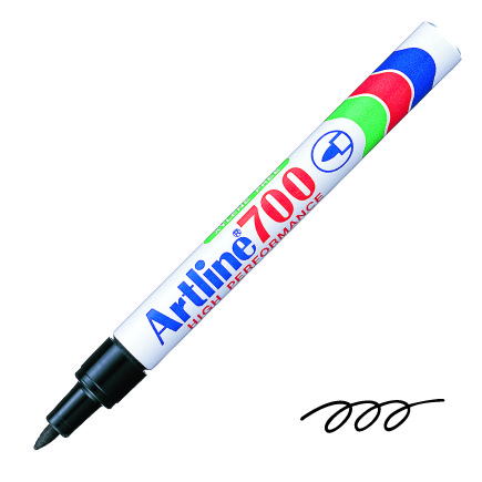 Artline Black Permanent Marker - EPF 700
