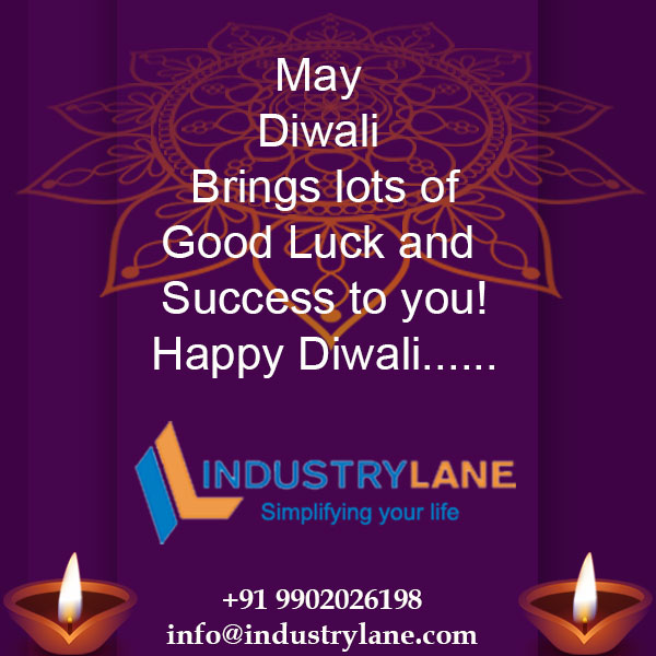 Have a blessed and Happy Diwali from Industrylane Solutions Pvt Ltd….
